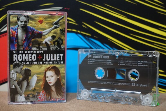 William Shakespeare's Romeo + Juliet (Music From The Motion Picture) by Various Artists Vintage Cassette Tape