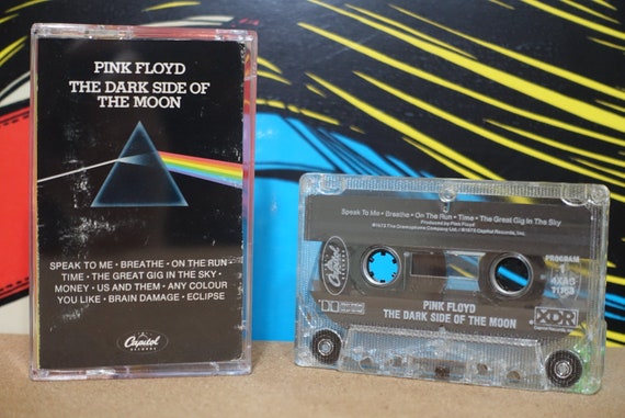 Pink Floyd - The Dark Side Of The Moon Cassette Tape - 1988 Capitol Records Vintage Analog Music