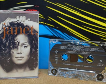 Janet Jackson Cassette Tape, Janet. 90s Music, Miss Jackson, 1993 Virgin Records, Music Lover Gift, That's The Way Love Goes, Vintage Music