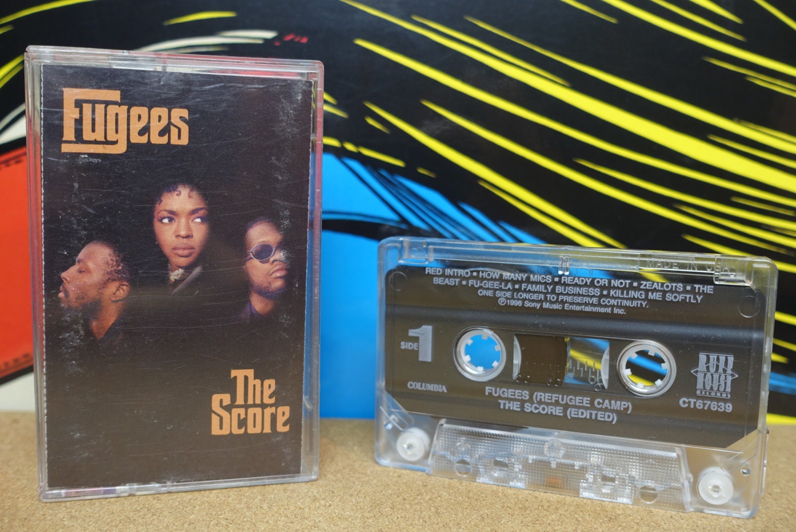 Række ud ressource afbryde The Fugees The Score Cassette Tape - 1996 Ruffhouse Columbia Records  Vintage Analog Music