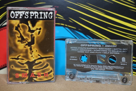 Smash by Offspring Vintage Cassette Tape