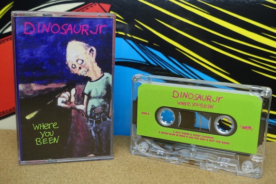 Dinosaur Jr Cassette Tape, Where You Been, 2020 Reissue, J Mascis