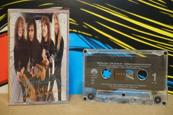 The 5 98 Ep Garage Days Re Revisited By Metallica Vintage Etsy