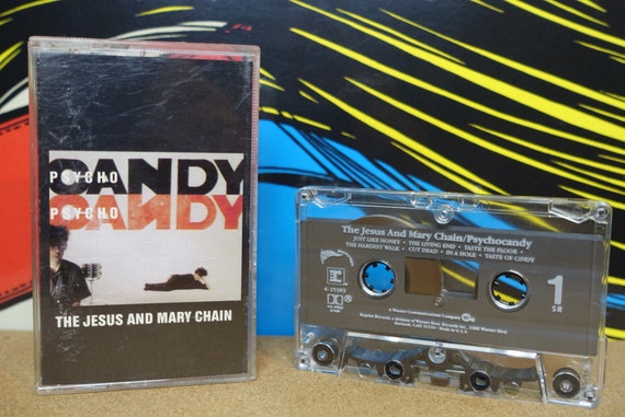 The Jesus And Mary Chain - Psychocandy Cassette Tape 1985 Reprise Records Vintage Analog Music