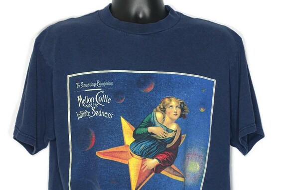 1995 RARE Smashing Pumpkins - John Craig Design Mellon Collie & Infinite Sadness Tour - Double Sided Vintage Concert T-Shirt