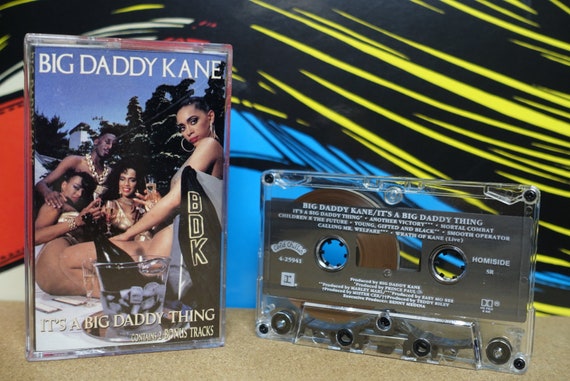 Big Daddy Kane - It's A Big Daddy Thing Cassette Tape - 1989 Cold Chillin' Records Vintage Analog Music
