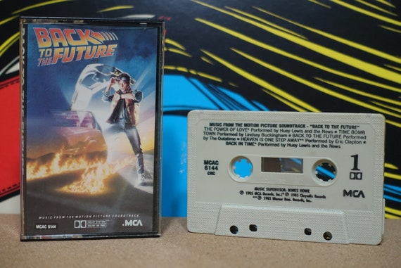 Back To The Future (Music From The Original Motion Picture Soundtrack) by Various Artists Vintage Cassette