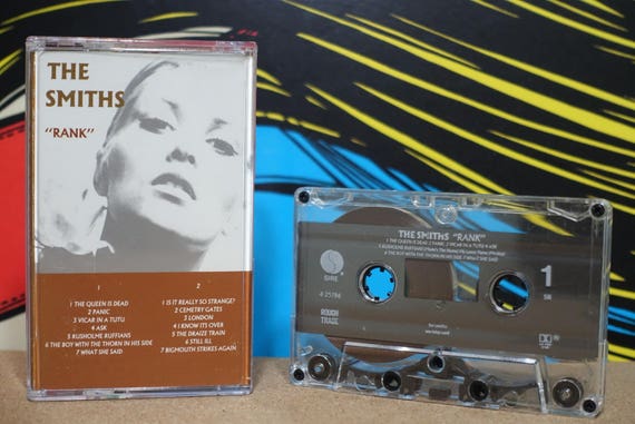 Rank by The Smiths Vintage Cassette Tape