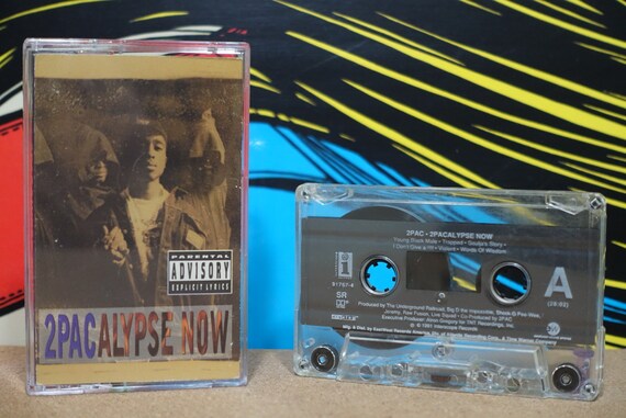 2Pacalypse Now by 2Pac Vintage Cassette Tape