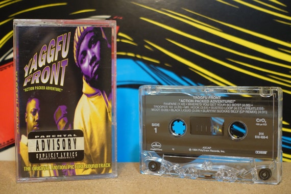 Action Packed Adventure! by Yaggfu Front Vintage Cassette Tape