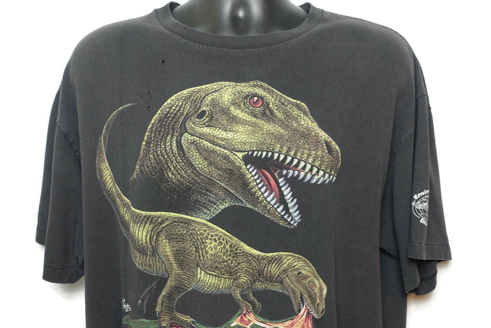 90s Dinosaur T Rex Vintage T Shirt Jurassic Park Era