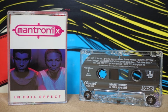 In Full Effect by Mantronix Vintage Cassette Tape