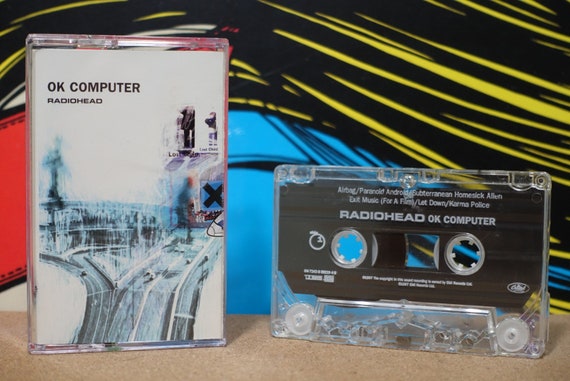 Radiohead - OK Computer Cassette Tape - 1997 Capitol Records - Vintage Analog Music