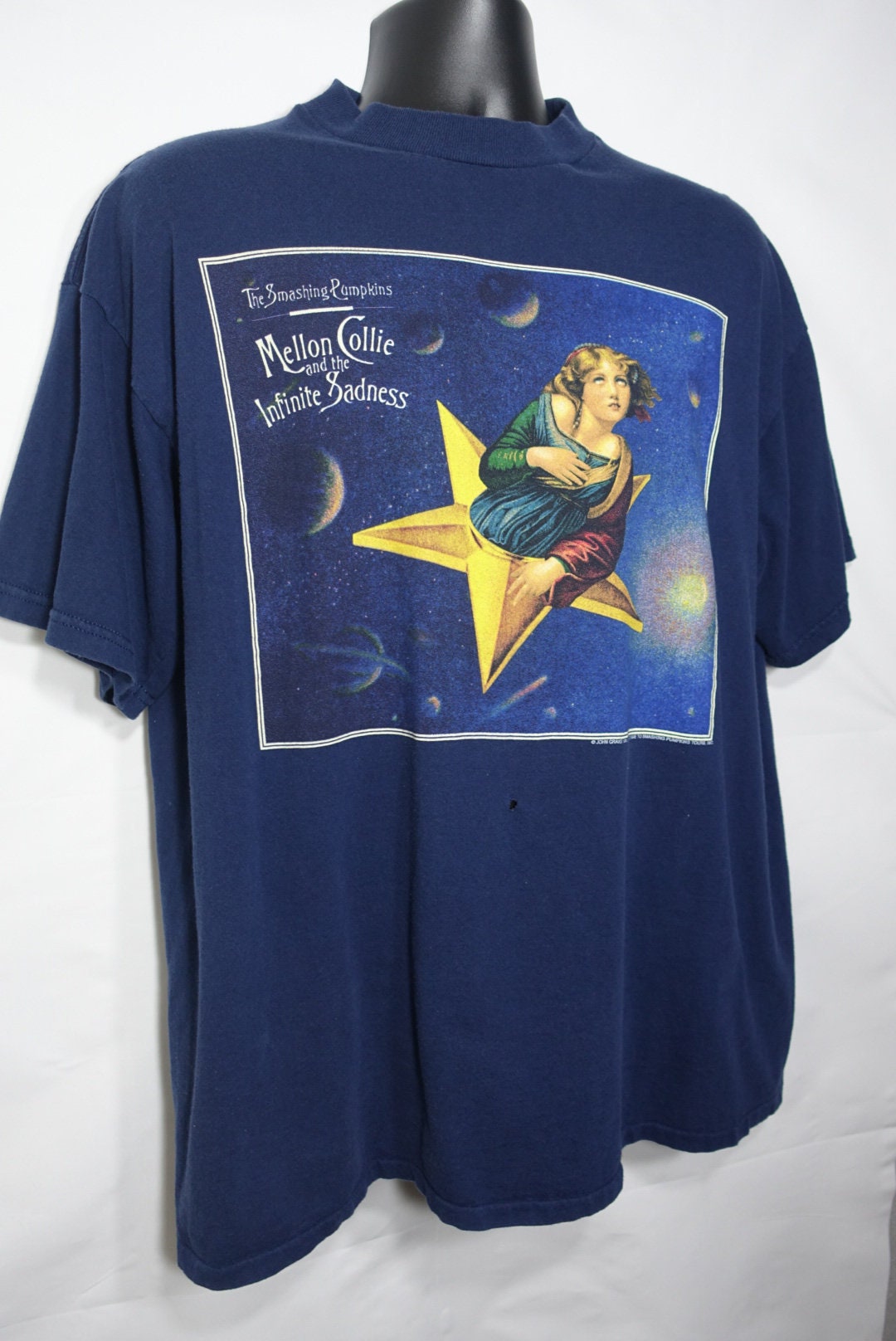 1995 Smashing Pumpkins Vintage Shirt - John Craig Design Mellon Collie 