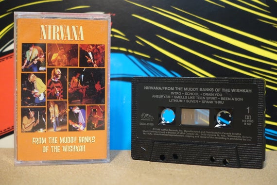 From The Muddy Banks Of The Wishkah by Nirvana Vintage Cassette Tape