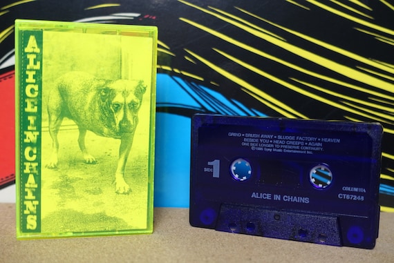Alice In Chains Cassette Tape - 1995 Columbia Records Vintage Grunge Analog Music