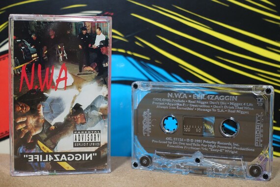 Efil4zaggin by N.W.A. Vintage Cassette Tape