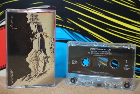 Pinkerton by Weezer Vintage Cassette Tape