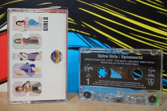 Spice Girls - Spice World Cassette Tape Movie Soundtrack - 1997 Virgin Records Records - Vintage Analog Music