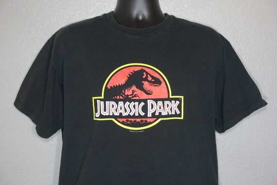 1992 Jurassic Park Logo Vintage T-Shirt