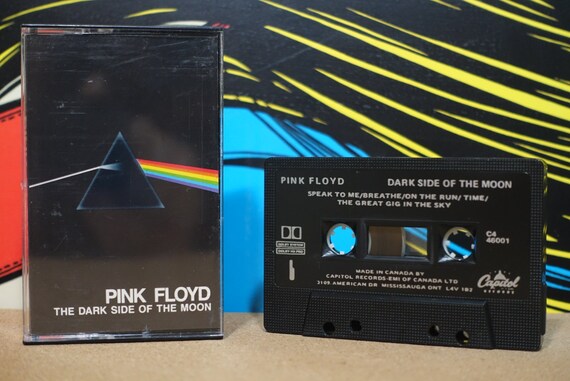 Pink Floyd - The Dark Side Of The Moon Cassette Tape - 1988 Capitol Records Vintage Analog Music