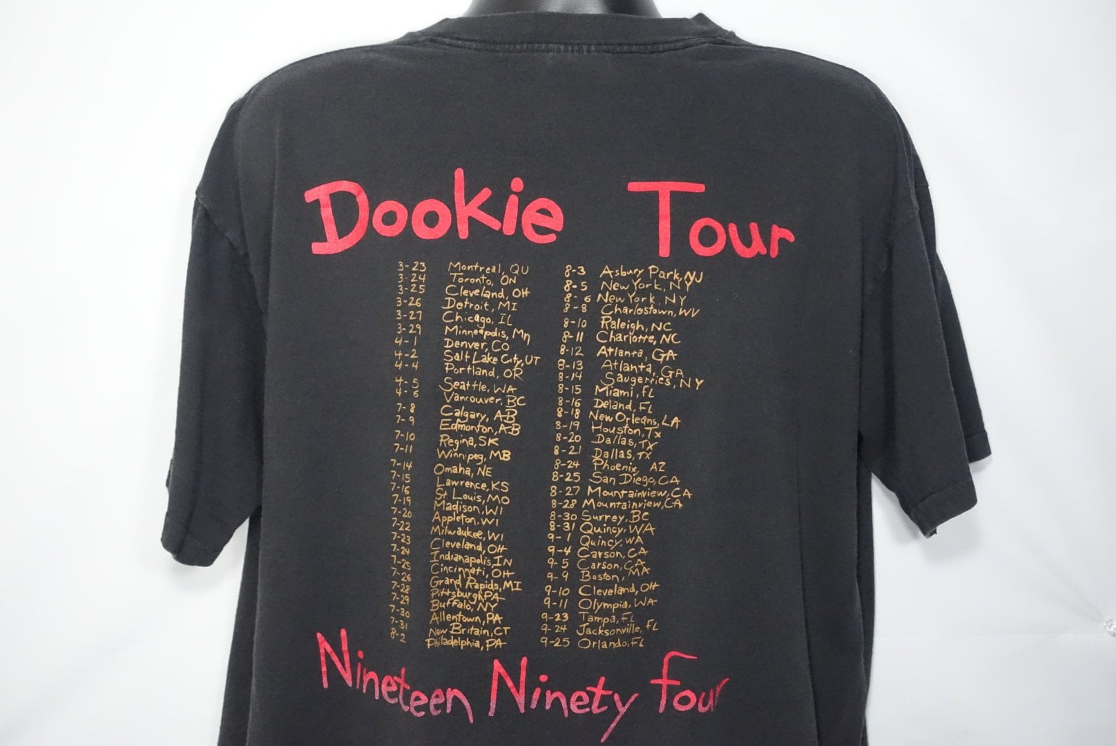 1994 Green Day - Dookie 1994 North American Tour - Billie 1994 Green Day - Dookie 1994 North American Tour - Billie