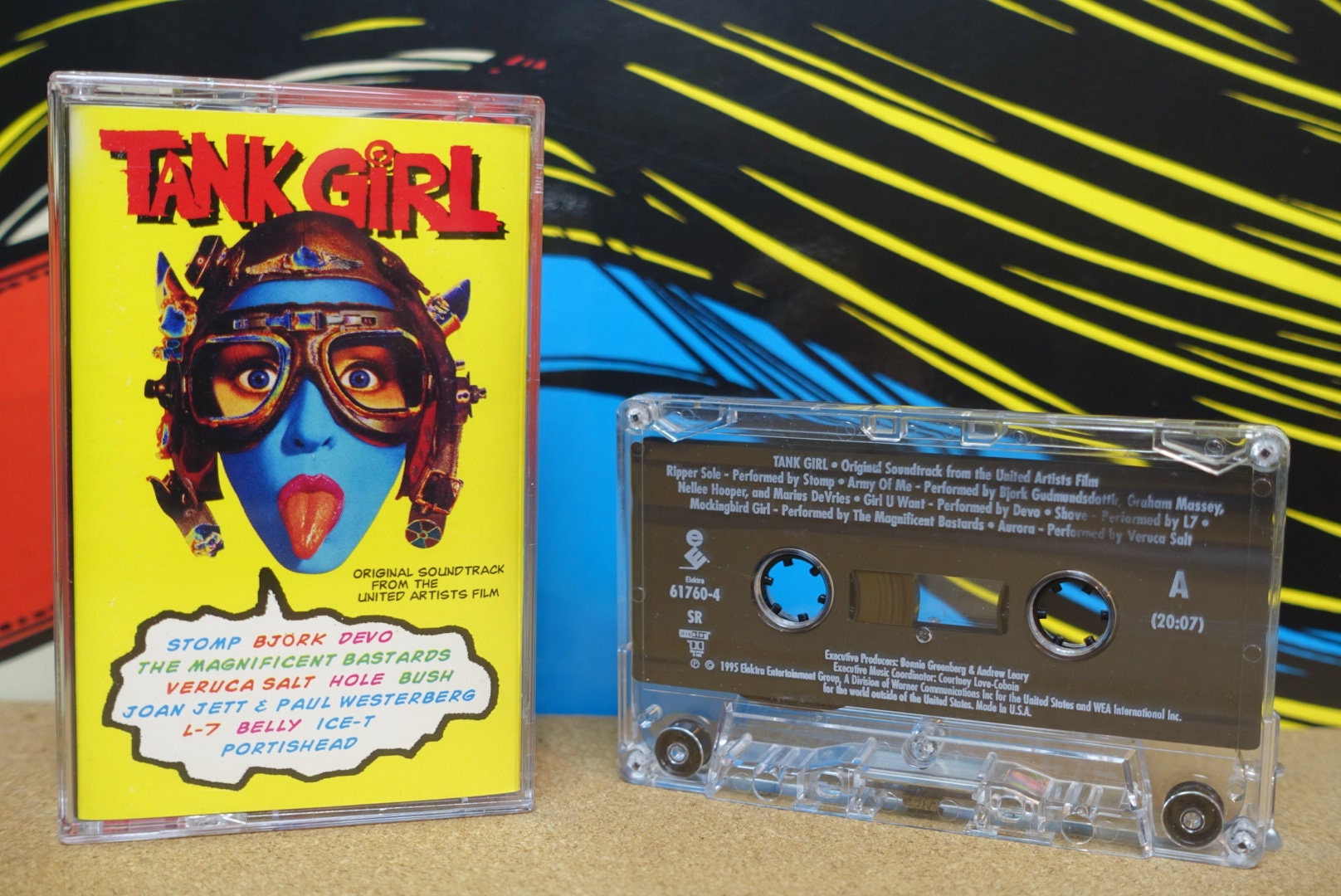 Tank Girl (Original Soundtrack From The United Artists Film) by Various Artists Vintage Cassette