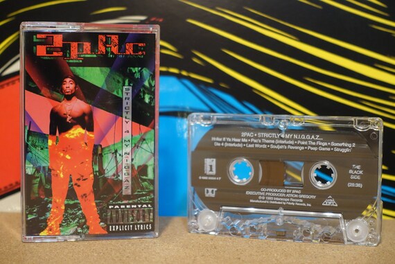 Strictly 4 My Niggaz by 2Pac Vintage Cassette Tape