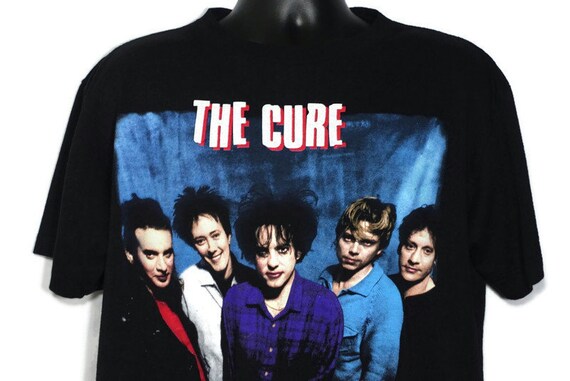 1996 The Cure Vintage T Shirt - '96 Swing Tour - Robert Smith and The Cure Band Tee - 2-Sided Original 90s Concert Band T-Shirt