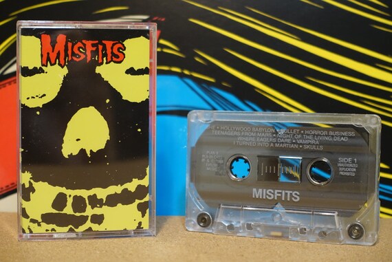 Misfits by Misfits Vintage Cassette Tape