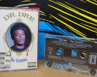 Dr. Dre The Chronic Cassette Tape, Vintage 1992, Priority Records, Death Row, 90s Music, Rap Tape, Hip Hop Gifts, Vintage, Music Gifts
