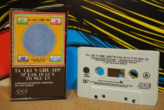 Speaking In Tongues by Talking Heads Vintage Cassette Tape