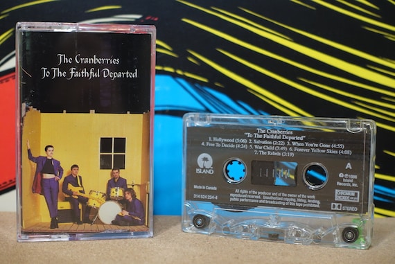 The Cranberries - To The Faithful Departed Cassette Tape - 1996 Island Records Records Vintage Analog Music
