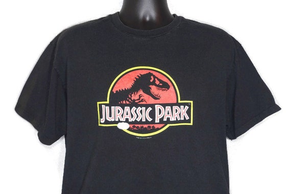 1992 Jurassic Park Logo Vintage T-Shirt