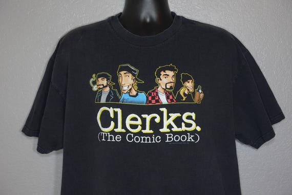 1998 Clerks (The Comic Book) Vintage Cult Movie T-Shirt