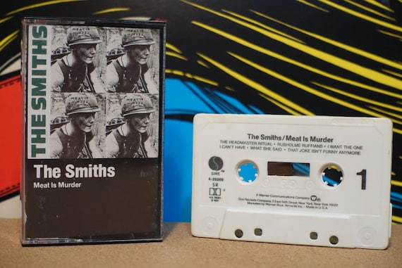 The Smiths - Meat is Murder Cassette Tape - 1985 Sire Records - Vintage Analog Music