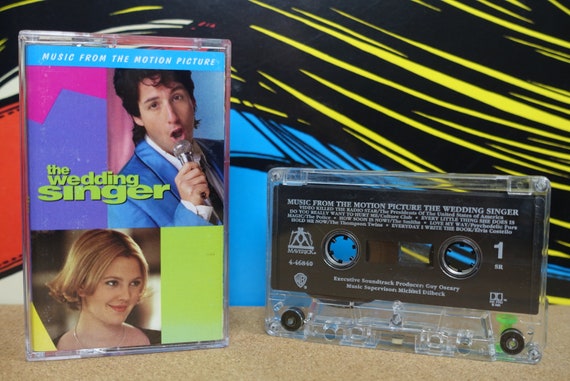The Wedding Singer (Music From The Motion Picture) by Various Artists Vintage Cassette Tape