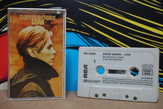 Low (Rare UK Pressing) by David Bowie Vintage Cassette Tape