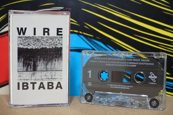 It's Beginning To And Back Again by Wire Vintage Cassette Tape