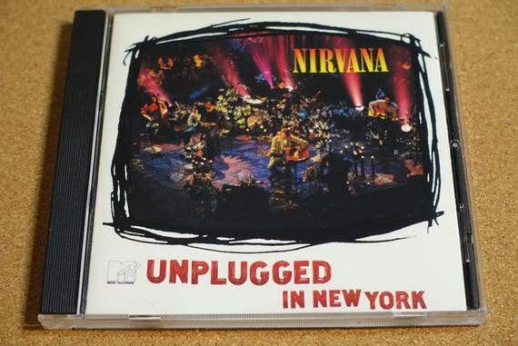 MTV Unplugged In New York by Nirvana Vintage Compact Disc CD