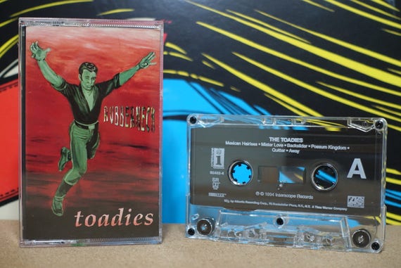Rubberneck by Toadies Vintage Cassette Tape