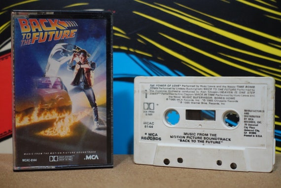 Back To The Future (Music From The Original Motion Picture Soundtrack) by Various Artists Vintage Cassette