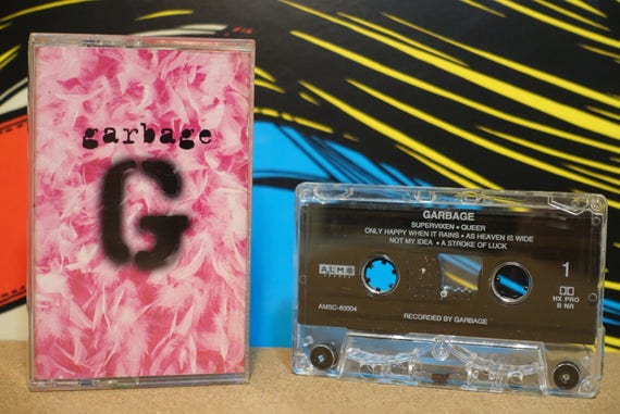 Garbage by Garbage Vintage Cassette Tape