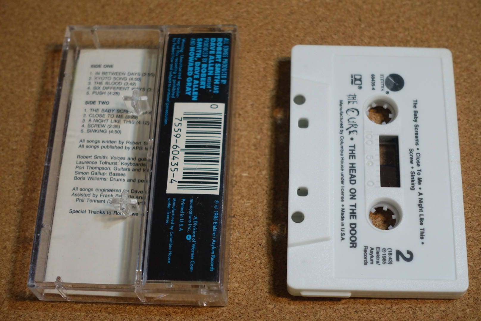 The Head On The Door By The Cure Vintage Cassette Tape