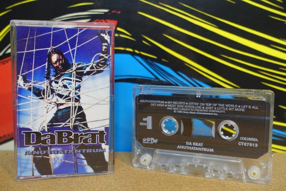 Da Brat Cassette Tape, Anuthatantrum, Hip Hop, 90s Cassette Tapes, Vintage 1996, Columbia Records, Music Lover Gift, Rap Music