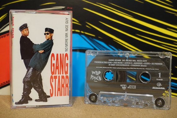 No More Mr. Nice Guy by Gang Starr Vintage Cassette Tape