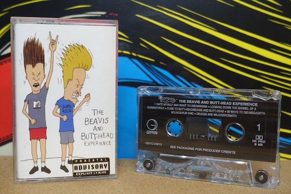 The Beavis And Butt-Head Experience Cassette Tape - 1993 Geffen Records Vintage Analog Music