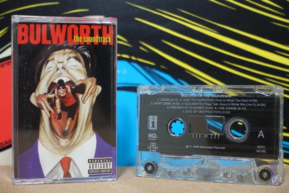 Bulworth (The Soundtrack) by Various Artists Vintage Cassette Tape