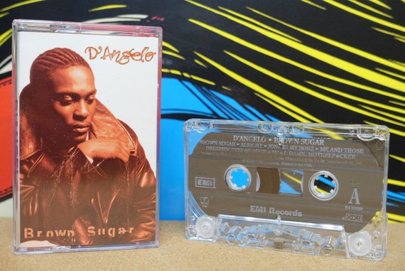 D'Angelo Brown Sugar Cassette Tape - 1995 EMI Records Vintage Analog Music