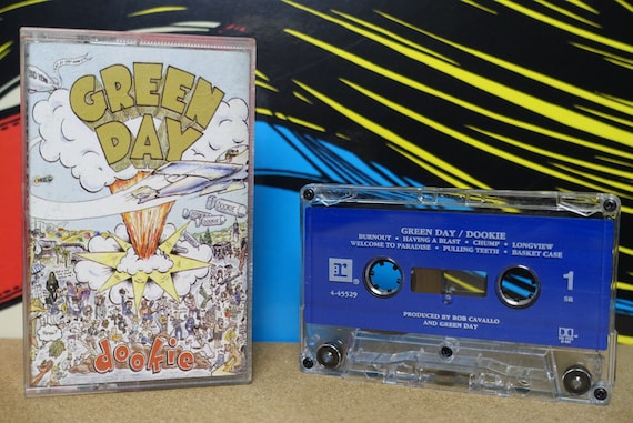 Green Day - Dookie Cassette Tape - 1994 Reprise Records - Vintage Analog Music